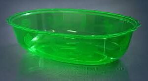 Pote Oval Verde 360ml 5UN